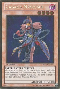 Gagaga Magician [PGLD-EN037] Gold Rare | Good Games Morley
