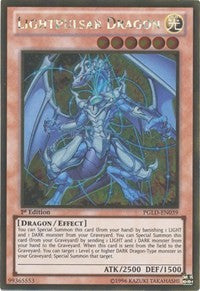Lightpulsar Dragon [PGLD-EN039] Gold Rare | Good Games Morley