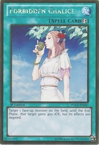 Forbidden Chalice [PGLD-EN047] Gold Rare | Good Games Morley