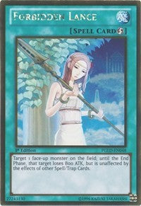 Forbidden Lance [PGLD-EN048] Gold Rare | Good Games Morley