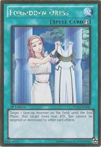 Forbidden Dress [PGLD-EN049] Gold Rare | Good Games Morley