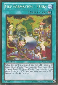 Fire Formation - Tenki [PGLD-EN050] Gold Rare | Good Games Morley