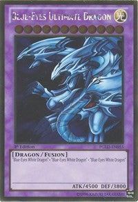 Blue-Eyes Ultimate Dragon [PGLD-EN055] Gold Rare | Good Games Morley