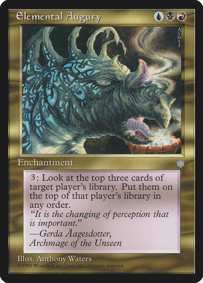 Elemental Augury [Ice Age] | Good Games Morley