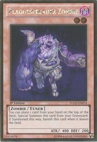 Plaguespreader Zombie [PGLD-EN074] Gold Rare | Good Games Morley