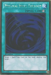 Mystical Space Typhoon [PGLD-EN079] Gold Rare | Good Games Morley