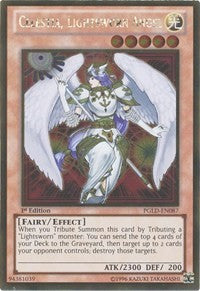 Celestia, Lightsworn Angel [PGLD-EN087] Gold Rare | Good Games Morley