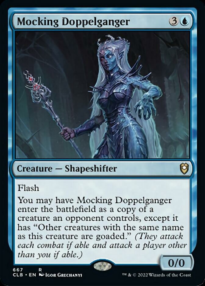 Mocking Doppelganger [Commander Legends: Battle for Baldur's Gate] | Good Games Morley