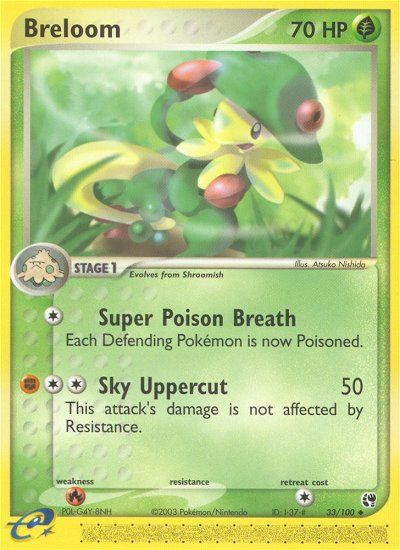 Breloom (33/100) [EX: Sandstorm] | Good Games Morley