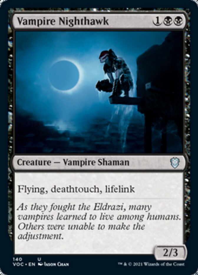 Vampire Nighthawk [Innistrad: Crimson Vow Commander] | Good Games Morley