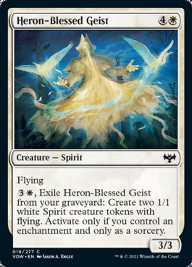 Heron-Blessed Geist [Innistrad: Crimson Vow] | Good Games Morley