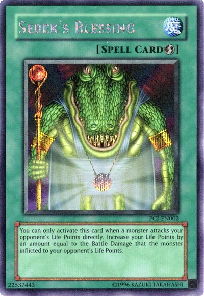 Sebek's Blessing [PCJ-EN002] Prismatic Secret Rare | Good Games Morley