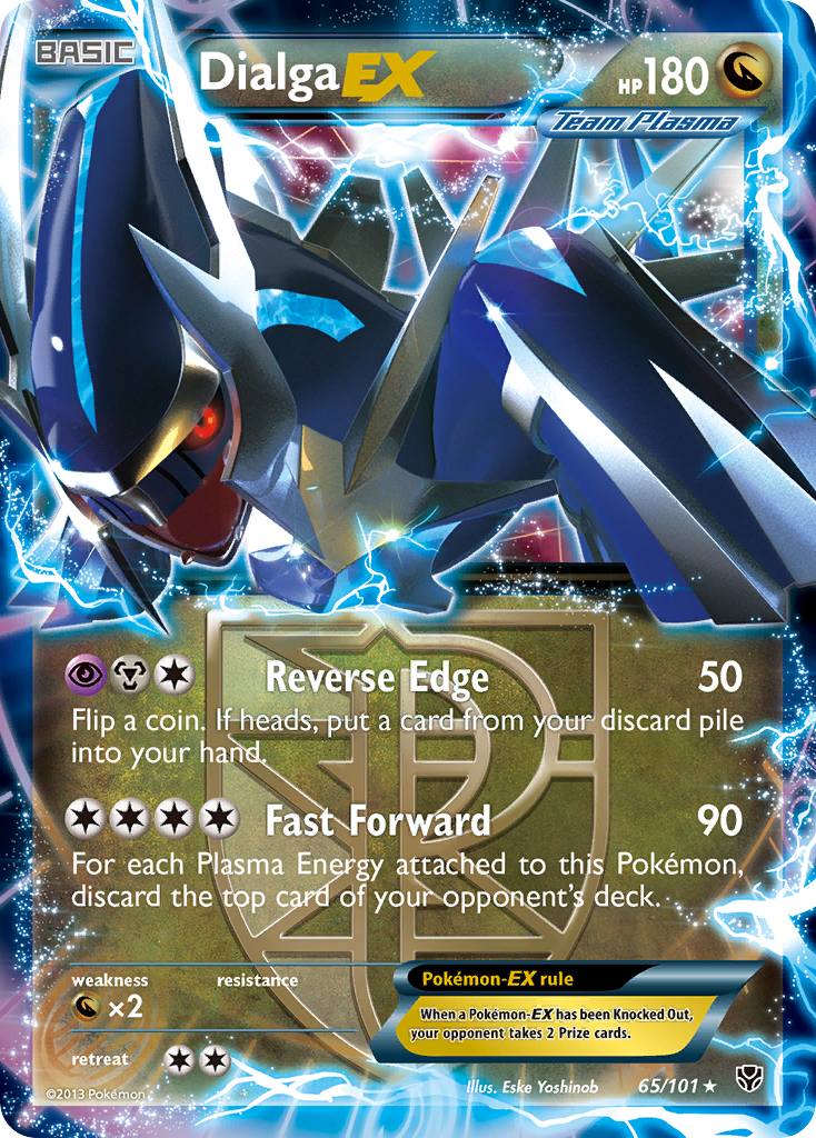 Dialga EX (65/101) [Black & White: Plasma Blast] | Good Games Morley