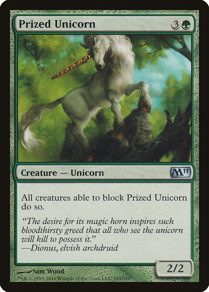 Prized Unicorn [Magic 2011] | Good Games Morley