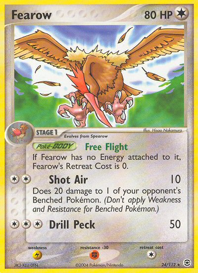 Fearow (24/112) [EX: FireRed & LeafGreen] | Good Games Morley