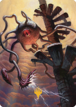 Death Kiss Art Card (Gold-Stamped Signature) [Commander Legends: Battle for Baldur's Gate Art Series] | Good Games Morley