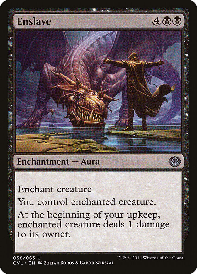 Enslave (Garruk vs. Liliana) [Duel Decks Anthology] | Good Games Morley