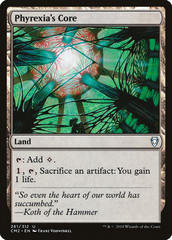 Phyrexia's Core [Commander Anthology Volume II] | Good Games Morley