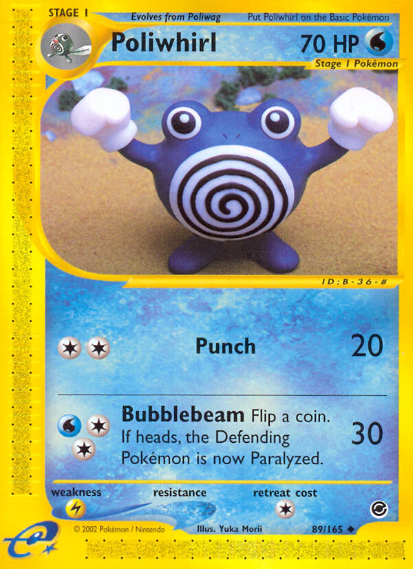 Poliwhirl (89/165) [Expedition: Base Set] | Good Games Morley