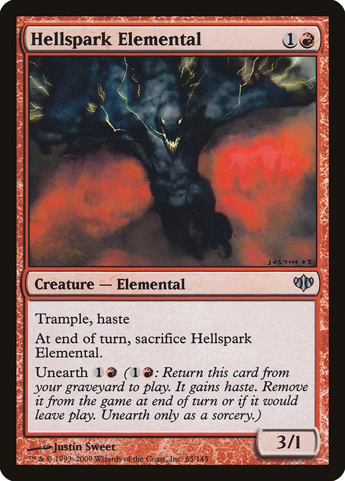 Hellspark Elemental [Conflux] | Good Games Morley