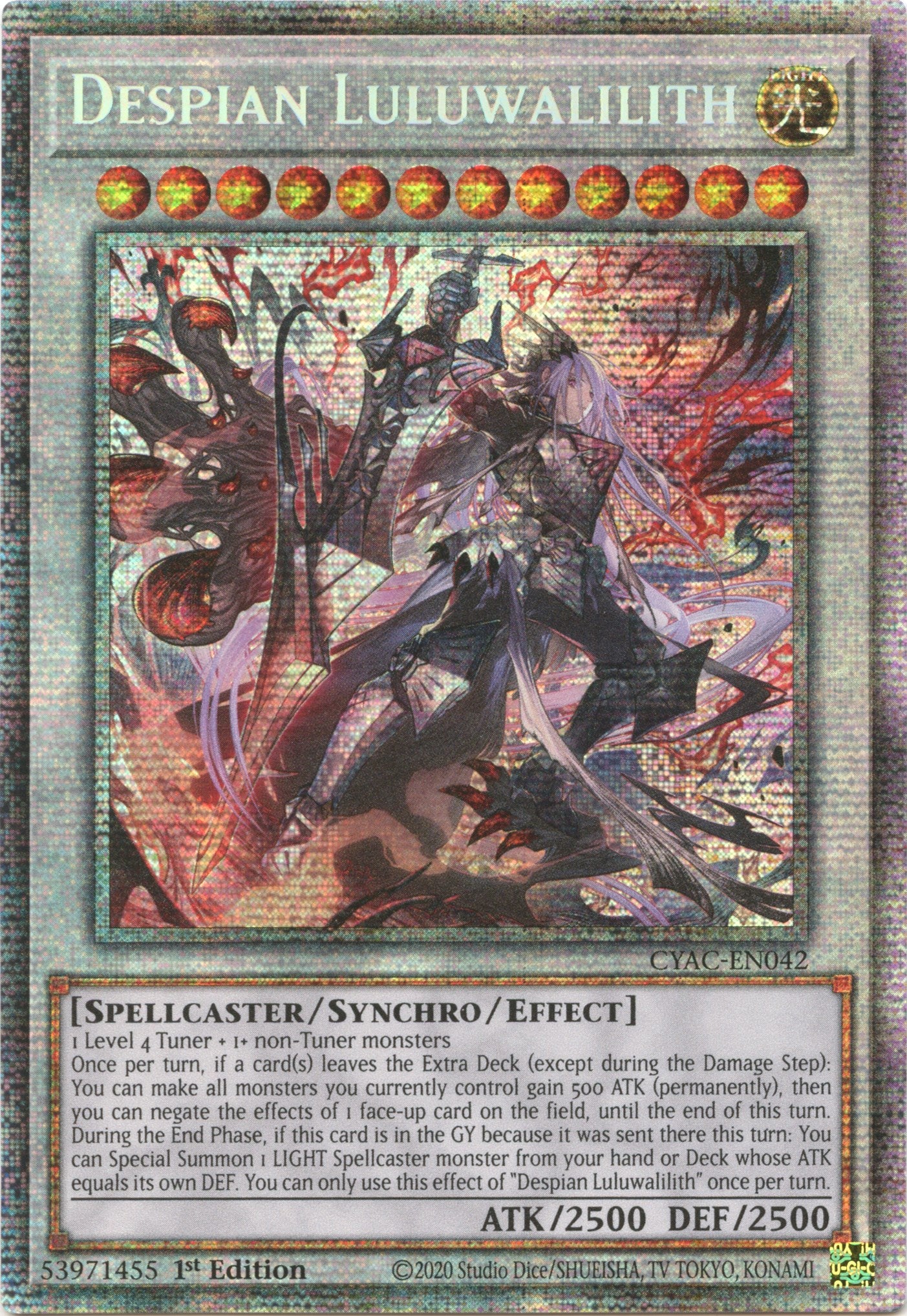 Despian Luluwalilith [CYAC-EN042] Starlight Rare | Good Games Morley