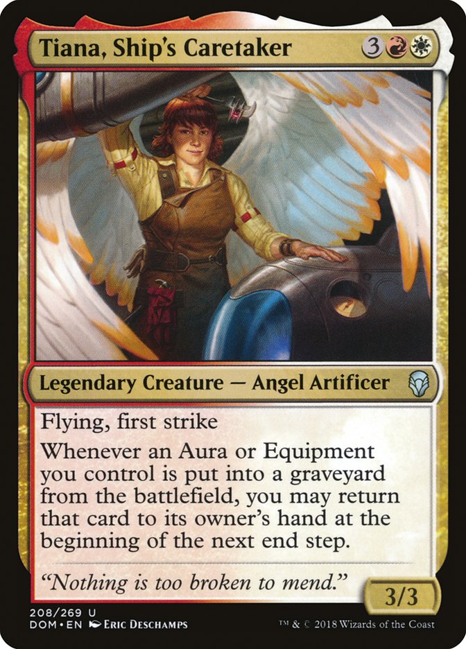 Tiana, Ship's Caretaker [Dominaria] | Good Games Morley