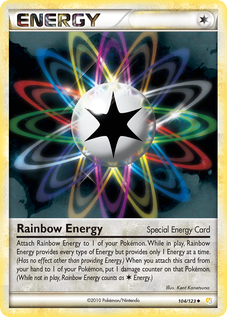 Rainbow Energy (104/123) [HeartGold & SoulSilver: Base Set] | Good Games Morley
