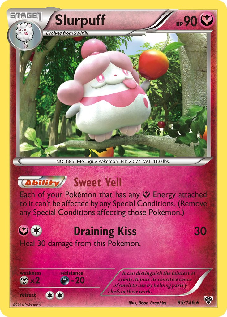 Slurpuff (95/146) (Theme Deck Exclusive) [XY: Base Set] | Good Games Morley