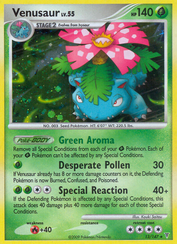 Venusaur (13/147) (Theme Deck Exclusive) [Platinum: Supreme Victors] | Good Games Morley