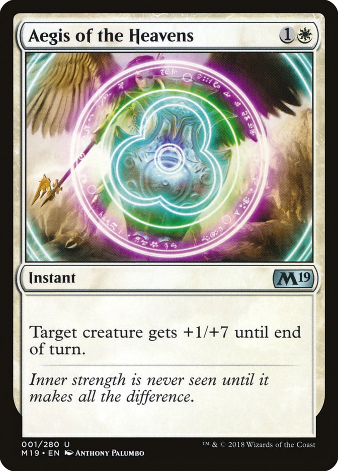 Aegis of the Heavens [Core Set 2019] | Good Games Morley