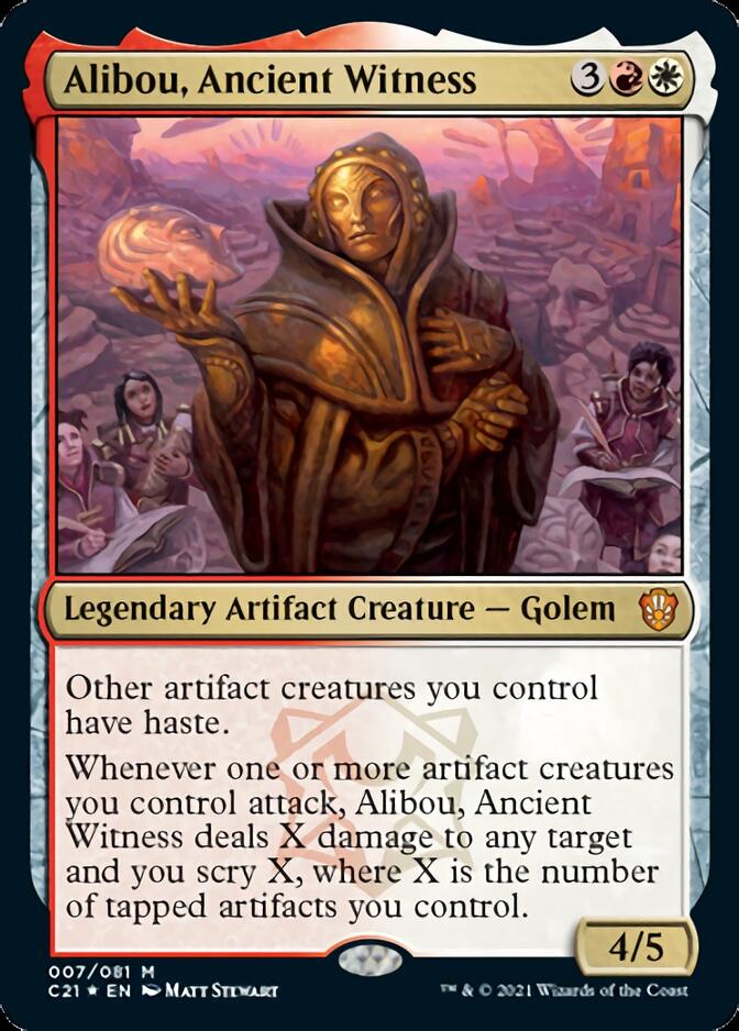 Alibou, Ancient Witness [Commander 2021] | Good Games Morley