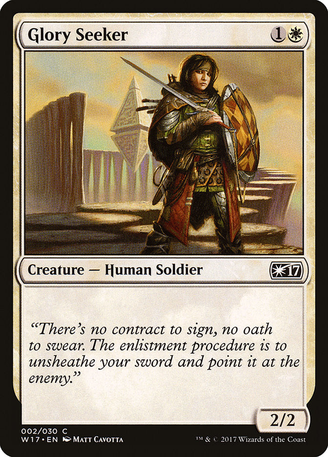 Glory Seeker [Welcome Deck 2017] | Good Games Morley