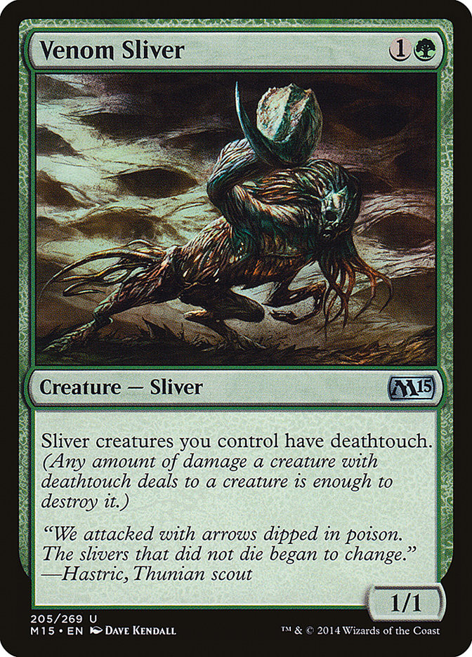 Venom Sliver [Magic 2015] | Good Games Morley