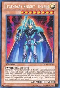 Legendary Knight Timaeus [DRLG-EN001] Secret Rare | Good Games Morley