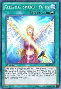 Celestial Sword - Eatos [DRLG-EN011] Super Rare | Good Games Morley