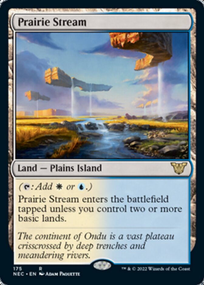 Prairie Stream [Kamigawa: Neon Dynasty Commander] | Good Games Morley