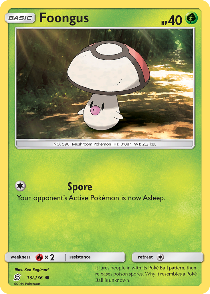 Foongus (13/236) [Sun & Moon: Unified Minds] | Good Games Morley