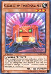 Construction Train Signal Red [DRLG-EN038] Super Rare | Good Games Morley