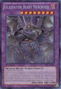 Gladiator Beast Nerokius [PRIO-EN086] Secret Rare | Good Games Morley