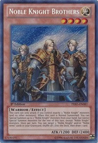 Noble Knight Brothers [PRIO-EN081] Secret Rare | Good Games Morley