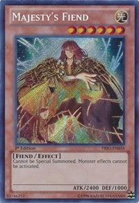 Majesty's Fiend [PRIO-EN034] Secret Rare | Good Games Morley