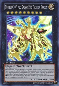 Number C107: Neo Galaxy-Eyes Tachyon Dragon [PRIO-EN041] Super Rare | Good Games Morley
