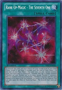 Rank-Up-Magic - The Seventh One [PRIO-EN058] Secret Rare | Good Games Morley