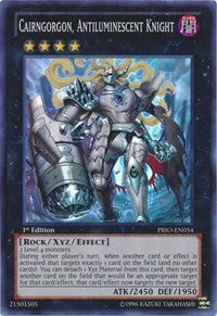 Cairngorgon, Antiluminescent Knight [PRIO-EN054] Super Rare | Good Games Morley