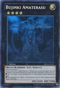 Bujinki Amaterasu (Ghost) [PRIO-EN052] Ghost Rare | Good Games Morley