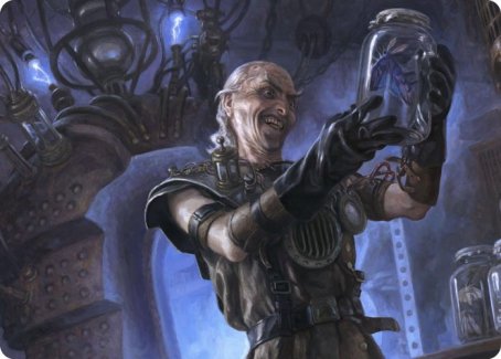 Delver of Secrets Art Card [Innistrad: Midnight Hunt Art Series] | Good Games Morley
