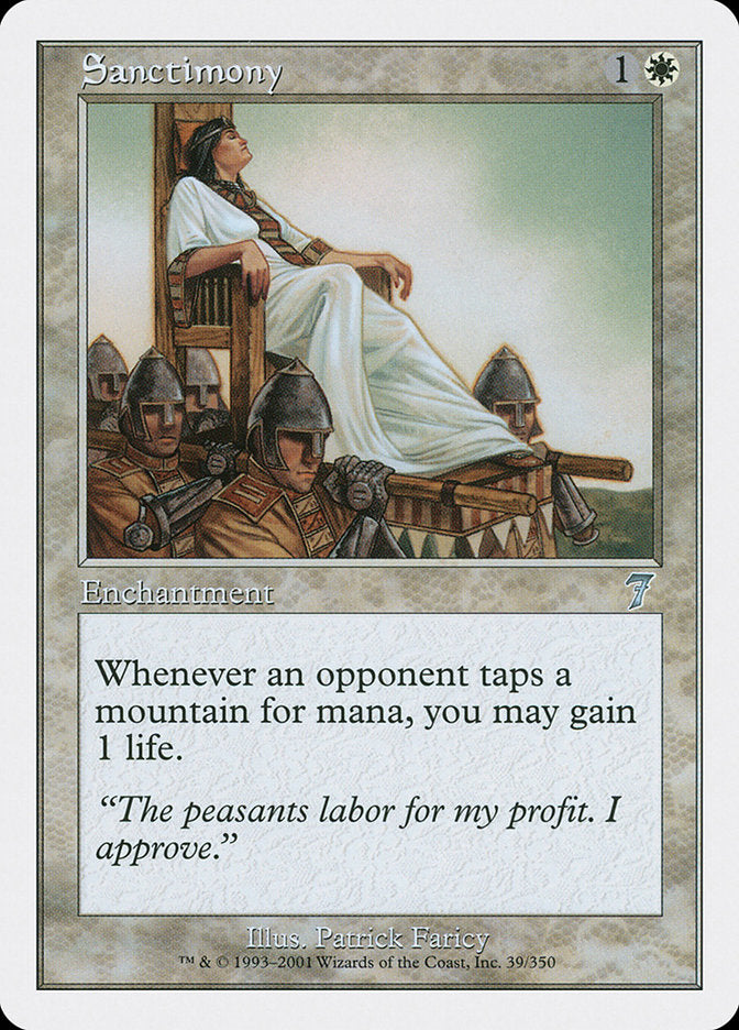 Sanctimony [Seventh Edition] | Good Games Morley