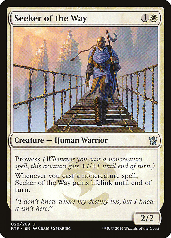 Seeker of the Way [Khans of Tarkir] | Good Games Morley