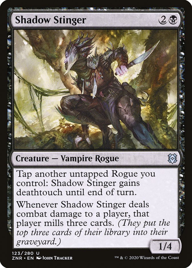 Shadow Stinger [Zendikar Rising] | Good Games Morley