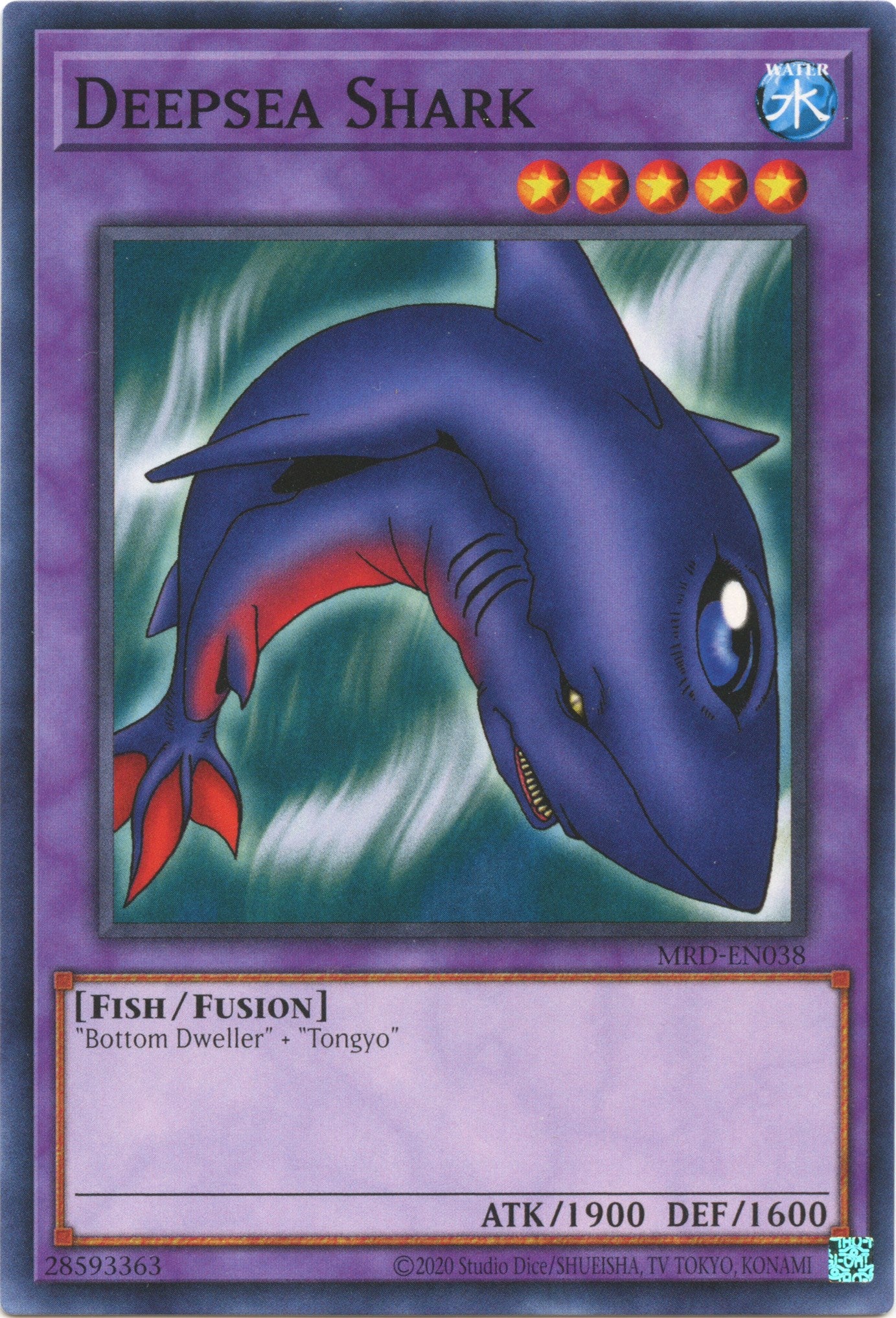 Deepsea Shark (25th Anniversary) [MRD-EN038] Common | Good Games Morley